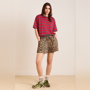 Damson Madder Leopard Shorts EU Size 18/ US Size 14